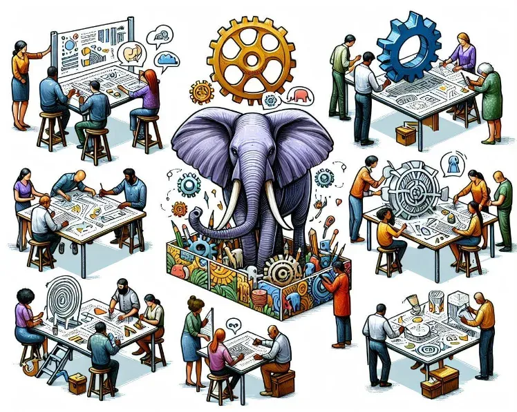Image from “The Blind Men and the Elephant: Embracing AI to Understand Our Shared Humanity”