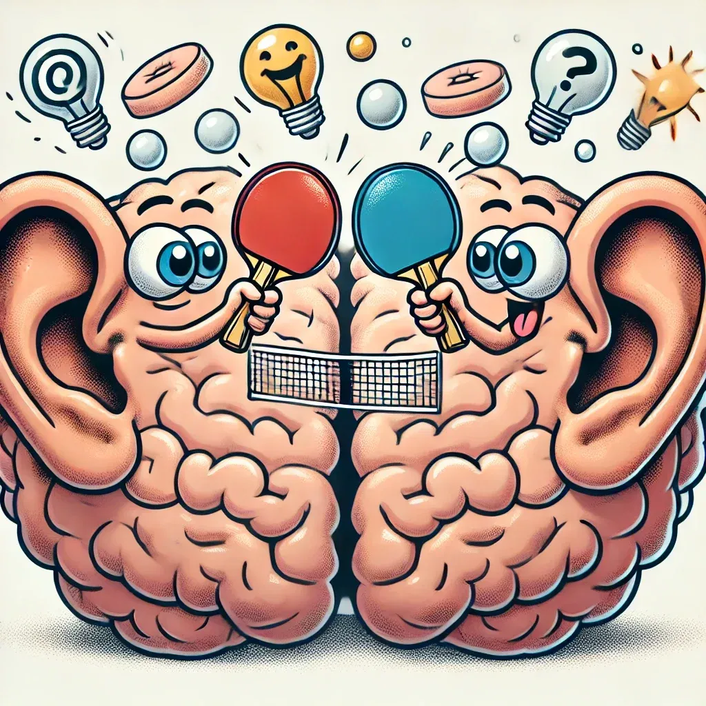 Image from “Two Ears, One Mouth: The Ping Pong Game of Active Listening”